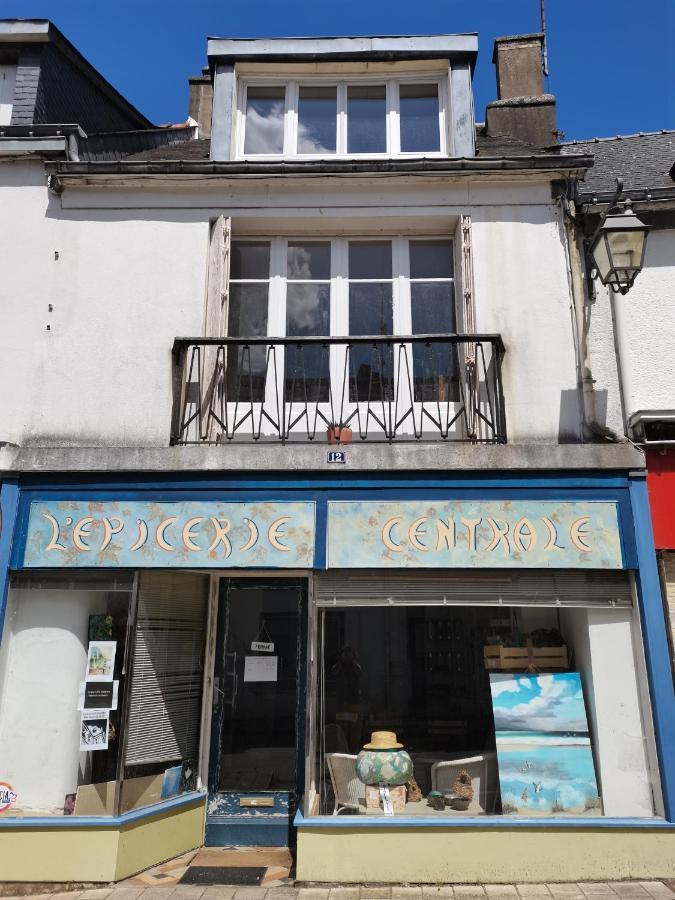 Mignon appartement sous les toits Guéméné-sur-Scorff Extérieur photo