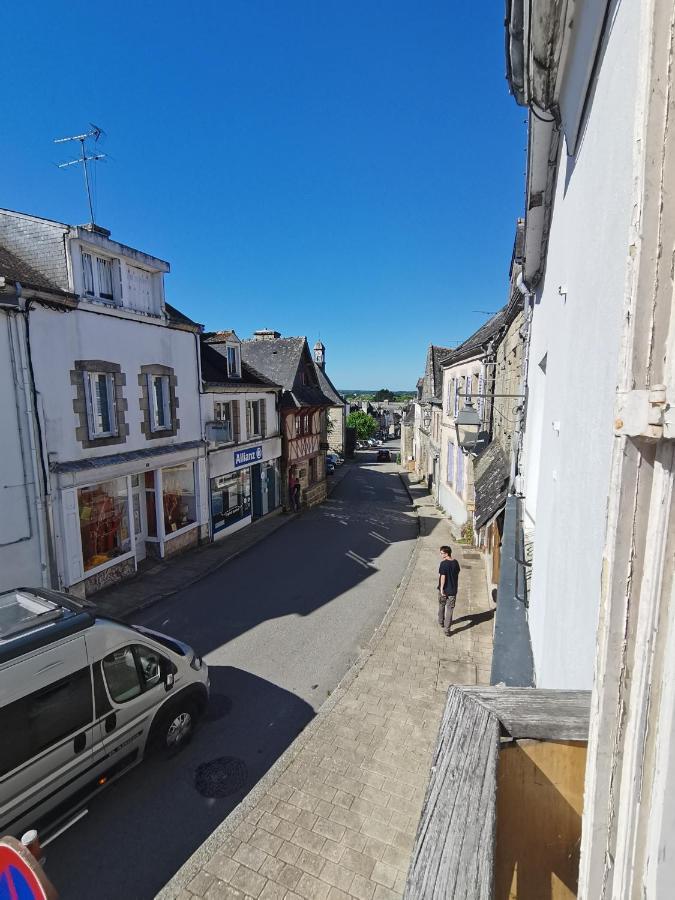 Mignon appartement sous les toits Guéméné-sur-Scorff Extérieur photo